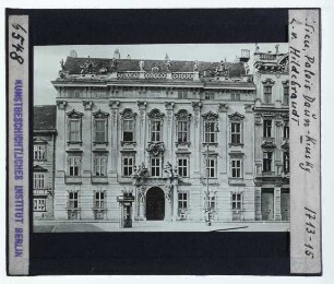 Wien, Palais Daun-Kinsky : Außenansicht, Fassade