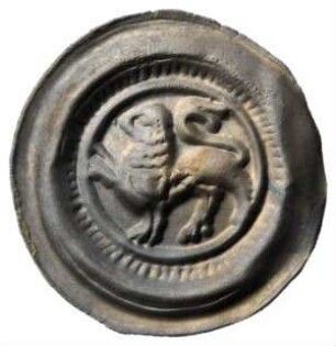 Fundmünze, Brakteat, 1142 - 1195