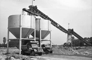 Achern: Materialhochbehälter; Abfüllanlage