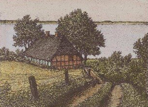 "Fischerhaus an der Schlei."
