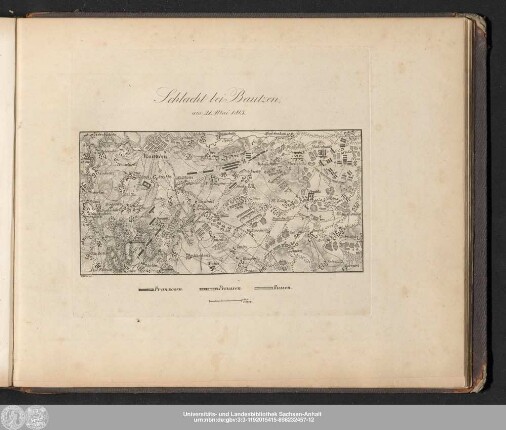 Schlacht bei Bautzen, am 21. Mai 1813.