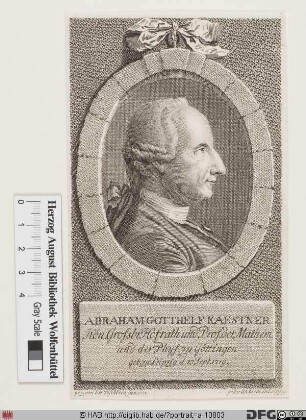 Bildnis Abraham Gotthelf Kaestner
