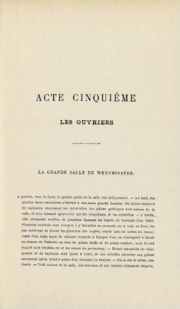 Acte cinquième. Les ouvriers