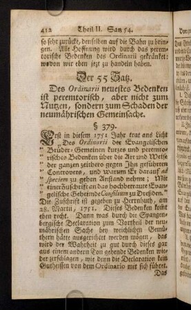 412-440, Der 55. Satz.