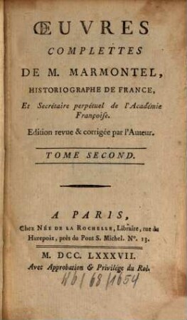 Contes Moraux, 2