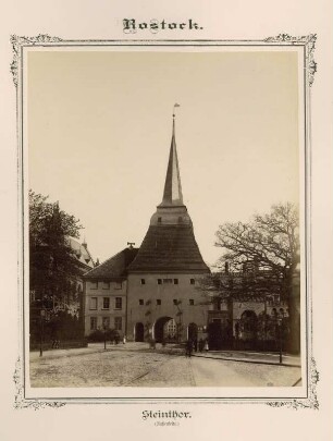 Rostock, Steintor (Außenseite)