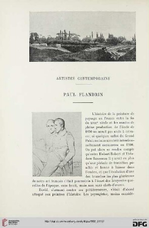 3. Pér. 28.1902: Paul Flandrin : artistes contemporains