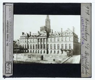 Straßburg, Palais Rohan : Außenansicht von S