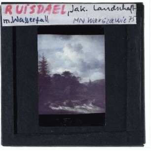 Ruisdael, Berglandschaft mit Wasserfall (Warsaw)