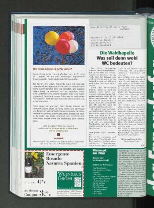 Rezept im Mai