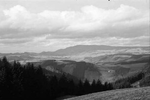 Fernsicht von der Breitnauerhöhe zum Kandel