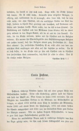 517-530 Louis Pasteur : Schluß