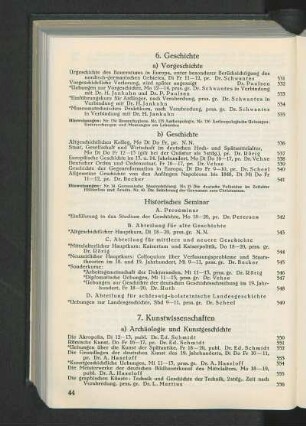 7. Kunstwissenschaften