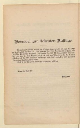 Vorwort zur siebten Auflage