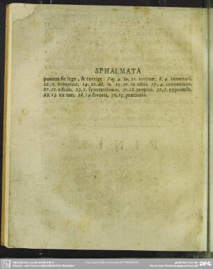 Sphalmata