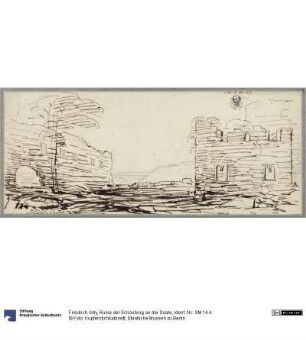 Ruine der Schönburg an der Saale