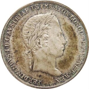 Ferdinand I. - Krönung zum König der Lombardei und Venetiens in Mailand 1838