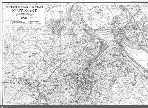 Stadtplan Stuttgart