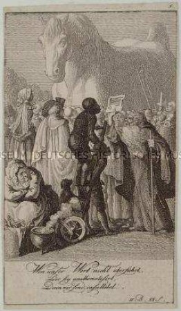 Illustrationen zu Blumauers "Aeneide" - Blatt 5 (von 12)