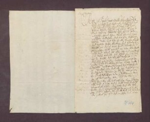 Kaufbrief über eine Blauvel bei Moos, welche der Abt des Klosters Schwarzach, Jacob, und der Konvent des Klosters von mehreren Einwohnern zu Moos erkauft haben