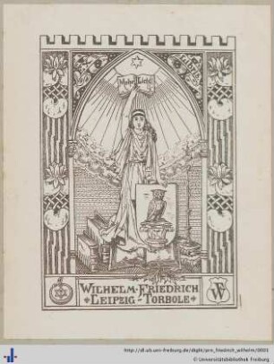 Exlibris (Aus: UB Freiburg, TM 2015/135)