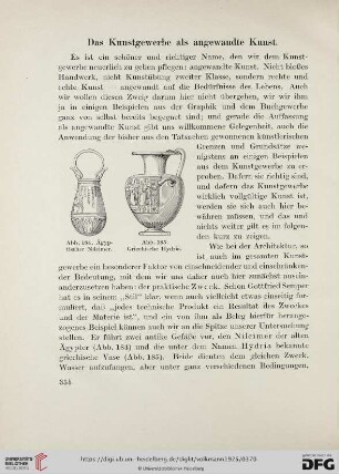Das Kunstgewerbe als angewandte Kunst