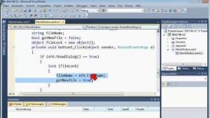 09A.1 Arbeit im Hintergrund, Threads, volatile, lock, UI Thread am Beispiel