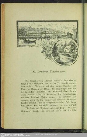 IX. Dresdens Umgebungen