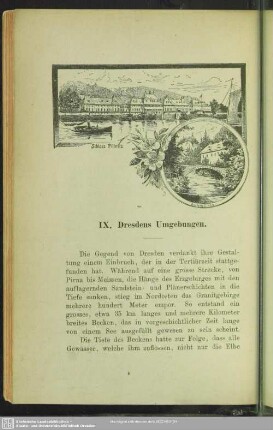 IX. Dresdens Umgebungen