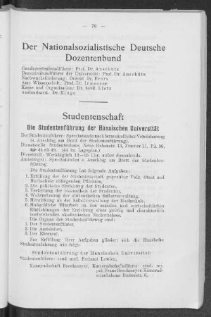 Studentenschaft