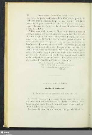 Capo Secondo. Declivio orientale