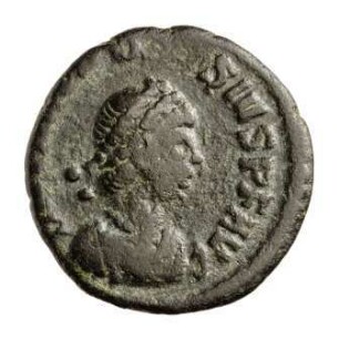 Münze, Aes 4, 388 - 395 n. Chr.