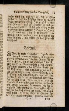 19-23, Beschluß