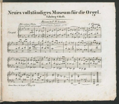 I. Jahrg. 1. Heft.