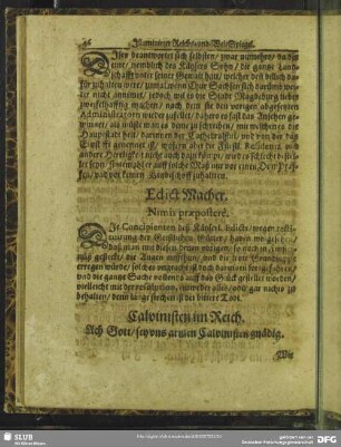 Edict Macher