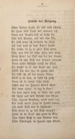 Stärke der Neigung.