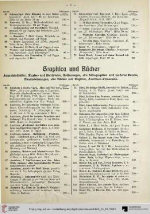 Graphica und Bücher (Nr. 80-308)