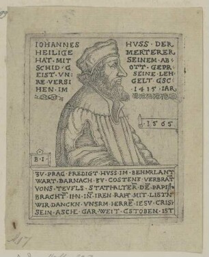 Bildnis des Johann Huss