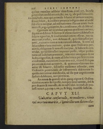 Caput XLI. - XLVI.