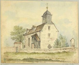 Pfarr- und Wallfahrtskirche "Zu unseren Lieben Frauen auf dem Sand" in Warmbad bei Wolkenstein, 1609 abgerissen (?)