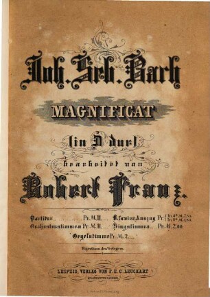 Magnificat (in D-dur)