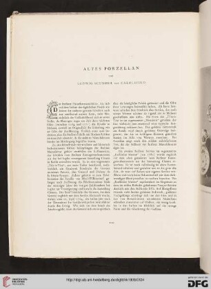 Altes Porzellan