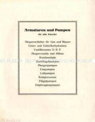 Hochdruck-Zentrifugal-Pumpen für die Trinkwasserversorgung