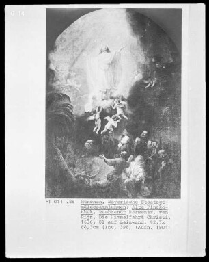 Passionszyklus — Die Himmelfahrt Christi