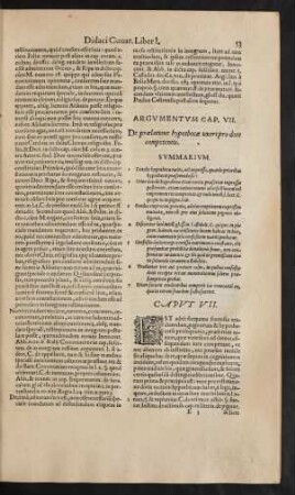 Argumentum Cap. VII.
