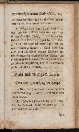 Sechs und vierzigstes Kapitel - Funfzigstes Kapitel