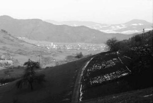 Blick von Gerolseck gegen Kinzigtal und Biberach