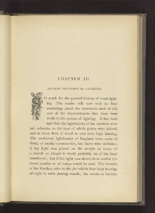 CHAPTER III. ANCIENT METHODS OF LIGHTING