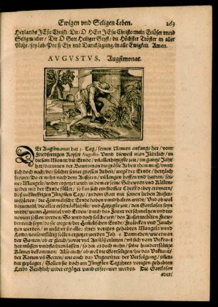 Augustus, Augstmonat.