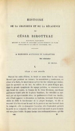 Histoire de la grandeur et de la décadence de César Birotteau